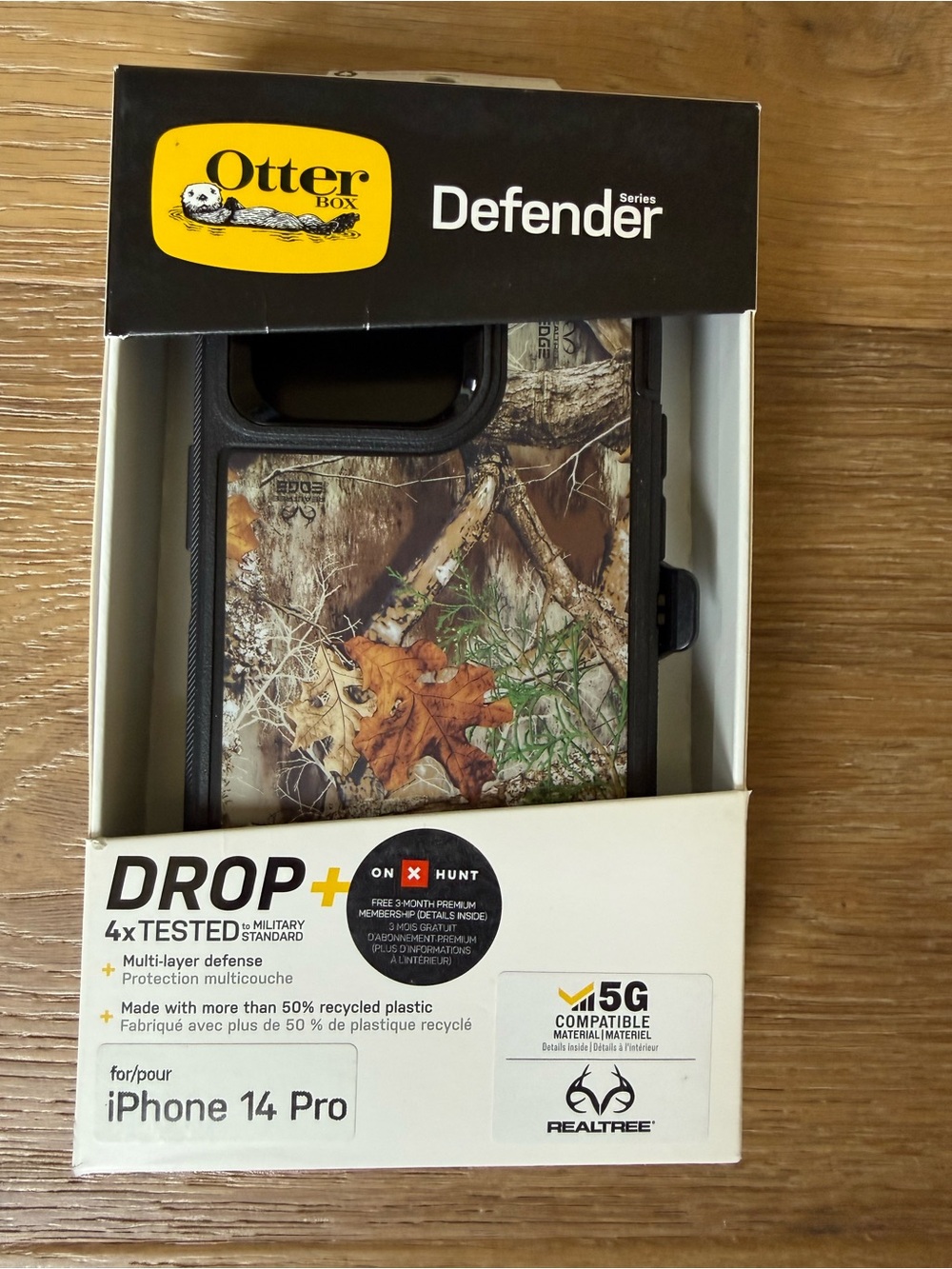 New OtterBox Defender Series iPhone 14 Pro Case Realtree Camo Black